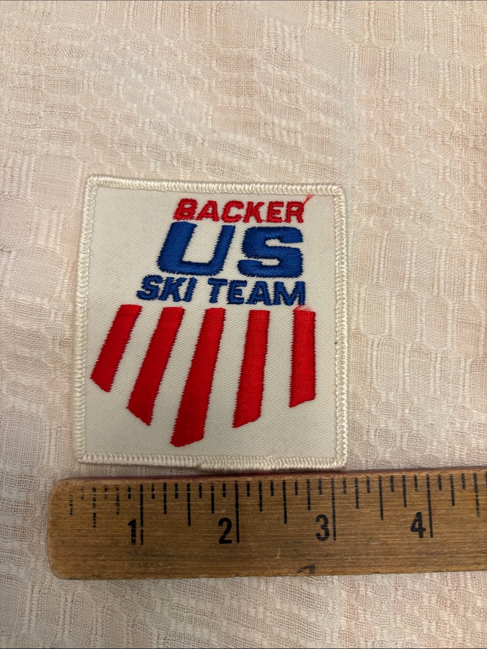 US Ski Team Kids Patch - Red, Blue, White